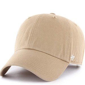 NWT 47 blank Classic Cleanup Baseball Cap in Khaki